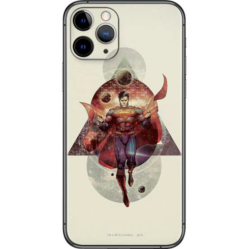DC Comics Superman Galaxy Flying iPhone 11 Pro Skin