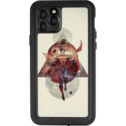 DC Comics Superman Galaxy Flying iPhone 11 Pro Waterproof Case
