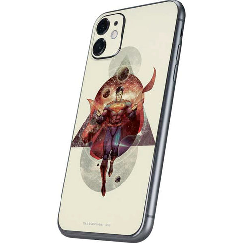 DC Comics Superman Galaxy Flying iPhone 11 Skin