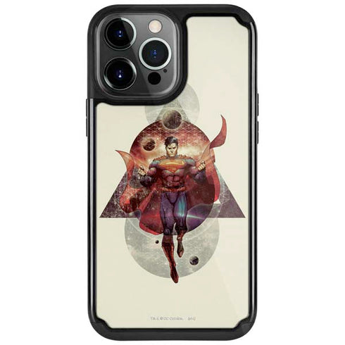 DC Comics Superman Galaxy Flying iPhone Cases