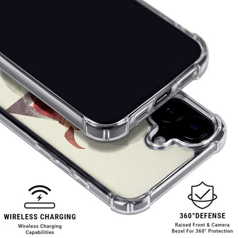 DC Comics Superman Galaxy Flying iPhone 16 MagSafe Case