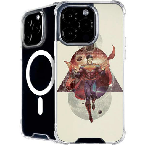 DC Comics Superman Galaxy Flying iPhone 16 Pro MagSafe Case