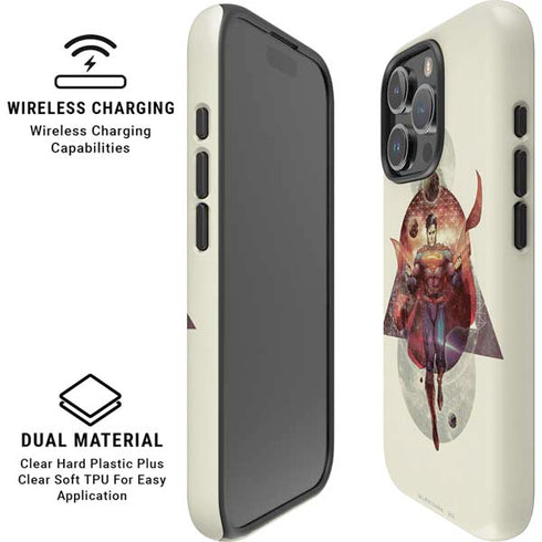 DC Comics Superman Galaxy Flying iPhone 16 Pro Magsafe Impact Case