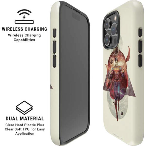 DC Comics Superman Galaxy Flying iPhone 16 Pro Max Magsafe Impact Case