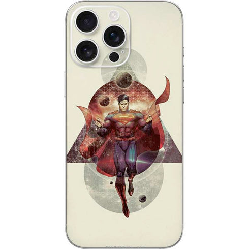 DC Comics Superman Galaxy Flying iPhone 16 Pro Max Skin
