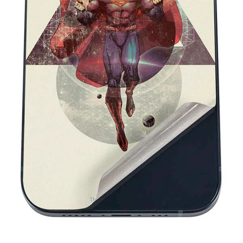 DC Comics Superman Galaxy Flying iPhone 16 Skin