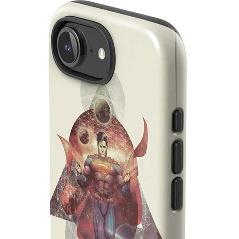 DC Comics Superman Galaxy Flying iPhone 16e Impact Case