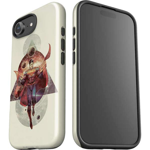 DC Comics Superman Galaxy Flying iPhone 16e Impact Case