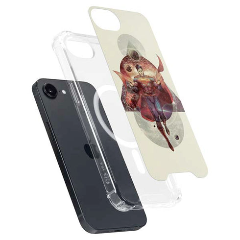 DC Comics Superman Galaxy Flying iPhone 16e MagSafe Case