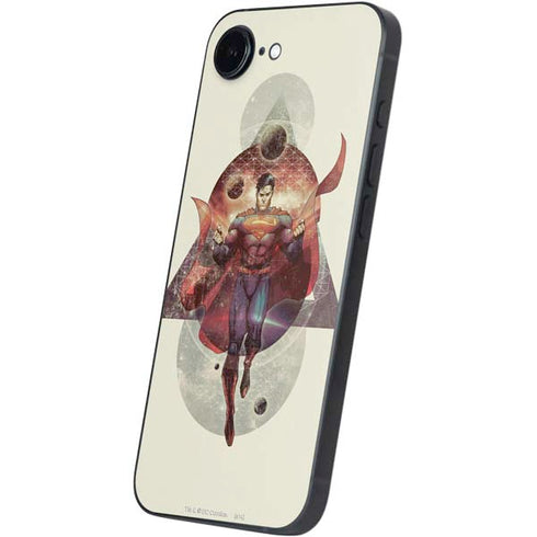 DC Comics Superman Galaxy Flying iPhone 16e Skin
