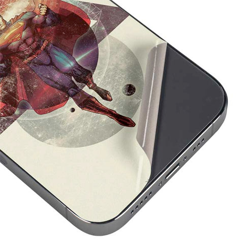DC Comics Superman Galaxy Flying iPhone 16e Skin