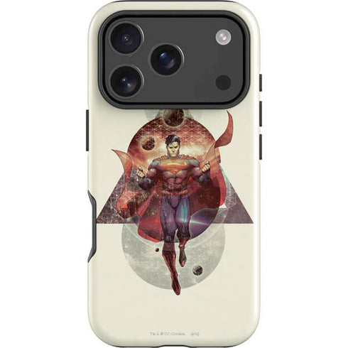 DC Comics Superman Galaxy Flying iPhone 18 Pro Max Impact Case