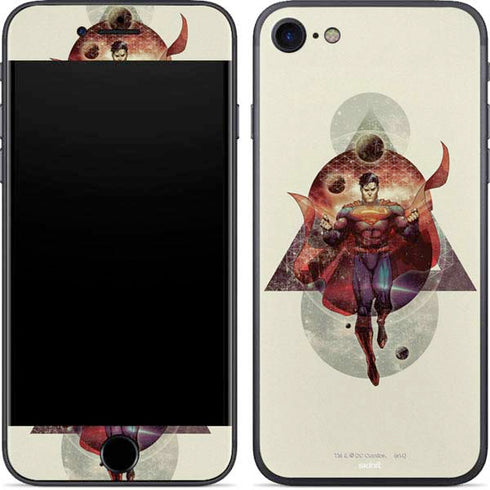 DC Comics Superman Galaxy Flying iPhone 7 Skin