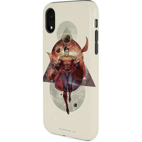 DC Comics Superman Galaxy Flying iPhone XR Pro Case