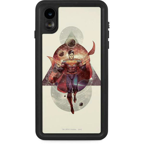 DC Comics Superman Galaxy Flying iPhone Cases
