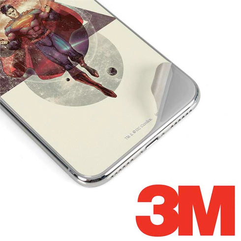 DC Comics Superman Galaxy Flying iPhone XS Max Skin