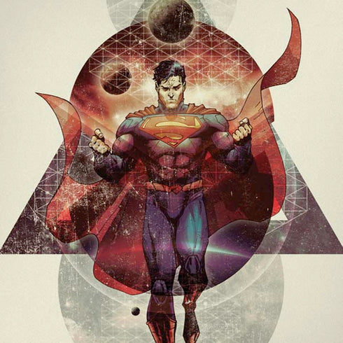 DC Comics Superman Galaxy Flying iPhone XS Max Skin