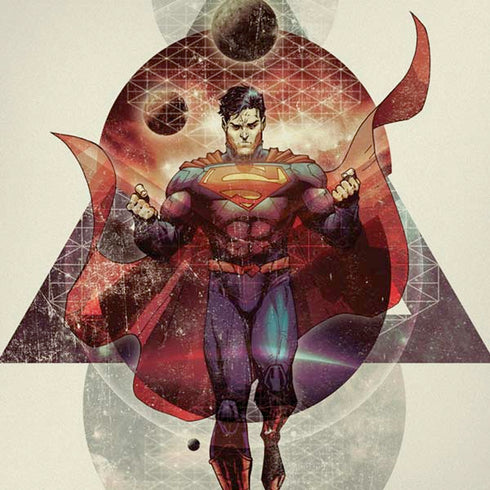 DC Comics Superman Galaxy Flying iPhone XS Skin