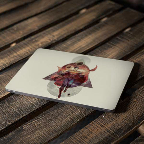DC Comics Superman Galaxy Flying Apple MacBook Air Skin