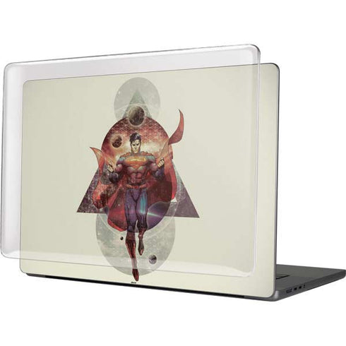 DC Comics Superman Galaxy Flying MacBook Cases