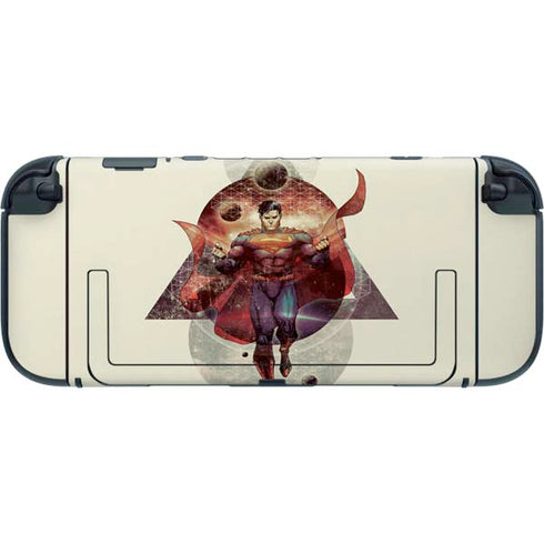 DC Comics Superman Galaxy Flying Nintendo Switch 2 (2025) with Joy-Con Skin