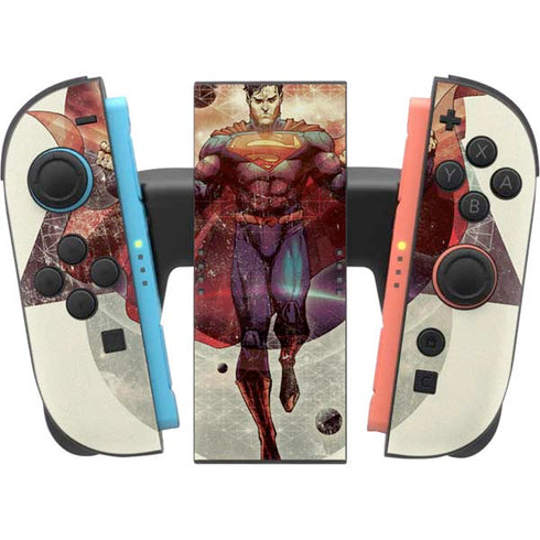 DC Comics Superman Galaxy Flying Nintendo Switch 2 (2025) Joy-Con Controller Skin