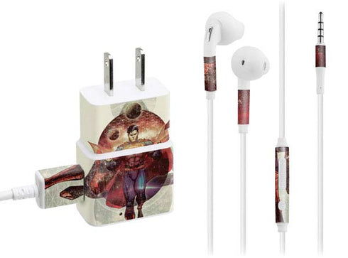 DC Comics Superman Galaxy Flying Phone Charger Skin