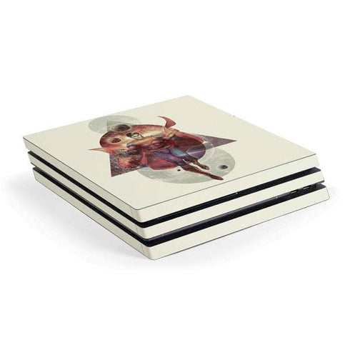 DC Comics Superman Galaxy Flying PS4 Pro Console Skin