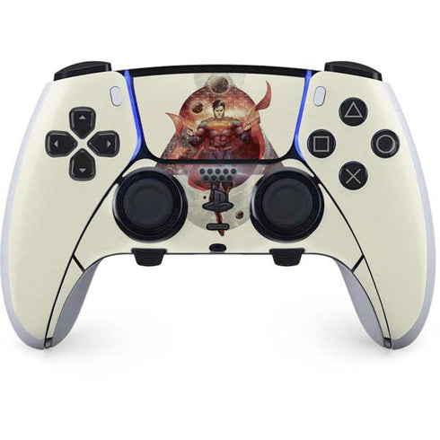 DC Comics Superman Galaxy Flying PS5 DualSense Edge Pro Controller Skin