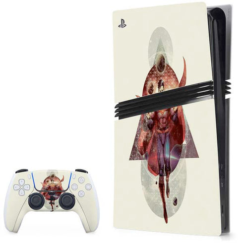 DC Comics Superman Galaxy Flying PS5 Pro Bundle Skin