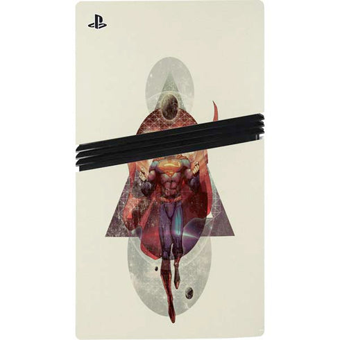 DC Comics Superman Galaxy Flying PS5 Pro Bundle Skin