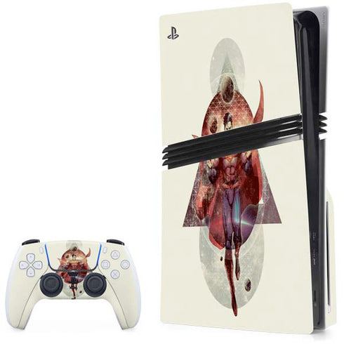 DC Comics Superman Galaxy Flying PS5 Pro Disk Bundle Skin