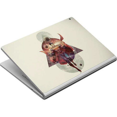 DC Comics Superman Galaxy Flying Surface Book Skin