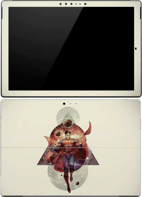 DC Comics Superman Galaxy Flying Surface Pro 4 Skin
