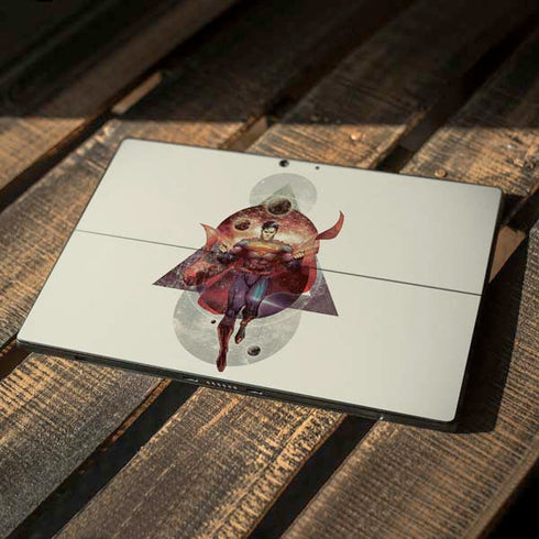 DC Comics Superman Galaxy Flying Surface Pro 7 Skin