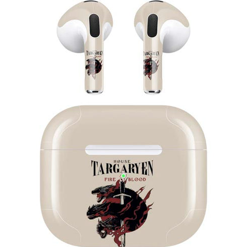 Game of Thrones: Fire & Blood Apple AirPods (3rd Gen 2021) Skin