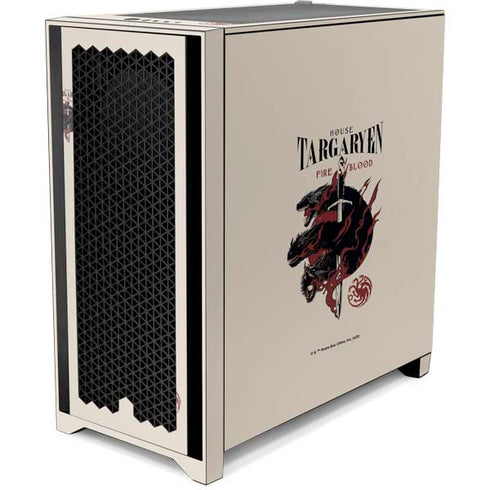 Game of Thrones: Fire & Blood Corsair 4000D Tempered Glass Mid-Tower ATX Case Skin