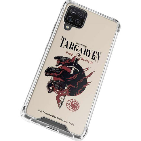 Game of Thrones: Fire & Blood Galaxy A12 Clear Case