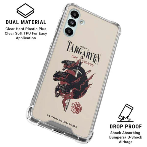 Game of Thrones: Fire & Blood Galaxy A13 5G Clear Case