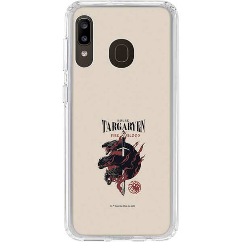 Game of Thrones: Fire & Blood Galaxy A20 Clear Case