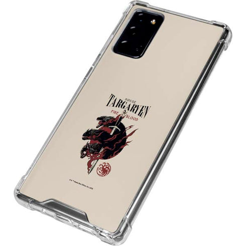 Game of Thrones: Fire & Blood Galaxy Note20 5G Clear Case