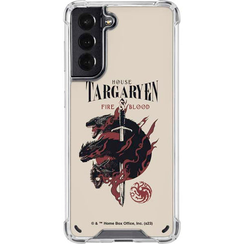 Game of Thrones: Fire & Blood Galaxy S21 5G Clear Case
