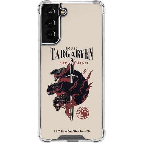 Game of Thrones: Fire & Blood Galaxy S22 Plus Clear Case