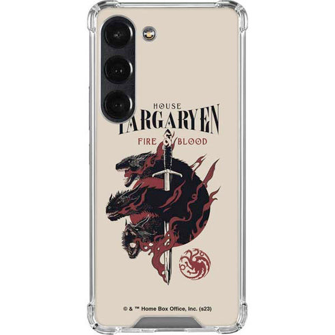 Game of Thrones: Fire & Blood Galaxy S23 Clear Case