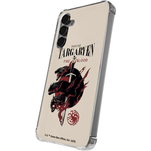 Game of Thrones: Fire & Blood Galaxy S24 Plus Clear Case