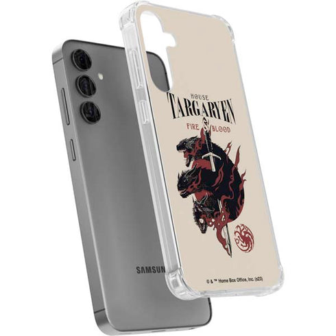 Game of Thrones: Fire & Blood Galaxy S24 Plus Clear Case