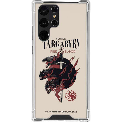Game of Thrones: Fire & Blood Galaxy S24 Ultra Clear Case
