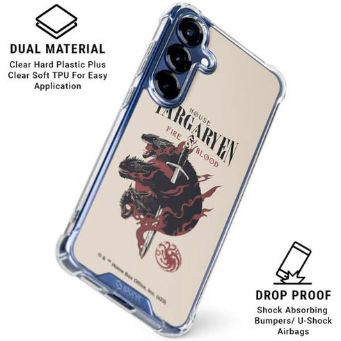 Game of Thrones: Fire & Blood Galaxy S25 Plus Clear Case