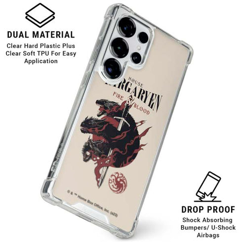 Game of Thrones: Fire & Blood Galaxy S25 Ultra Clear Case