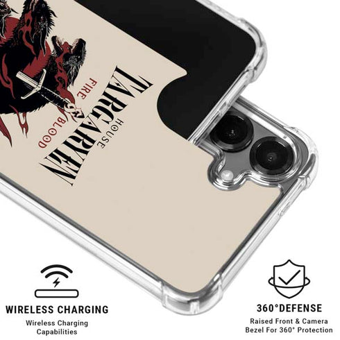 Game of Thrones: Fire & Blood Galaxy S26 Plus Clear Case